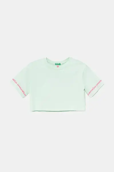 Detské bavlnené tričko United Colors of Benetton