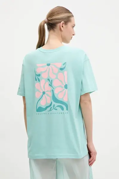 Bavlnené tričko Columbia Rolling Bend