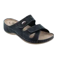 SANTE Dámské pantofle DS/152 MODRÁ v.36