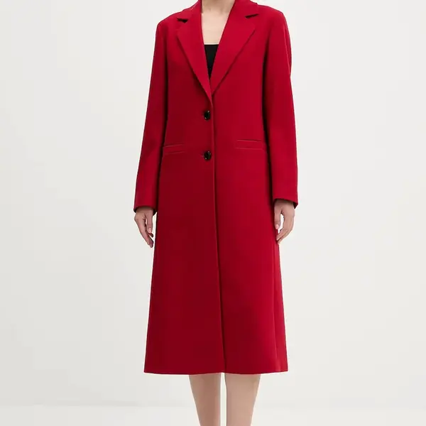 Kabát s vlnou HUGO Mojeni