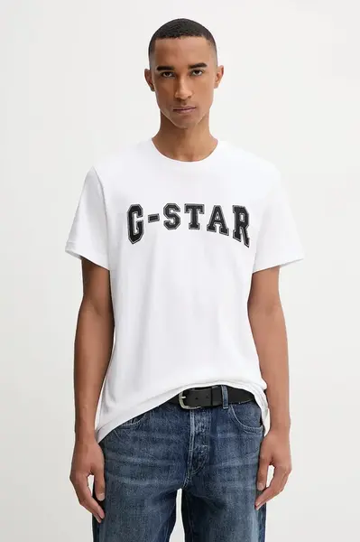 G-Star Bavlněné tričko G-Star Felt logo