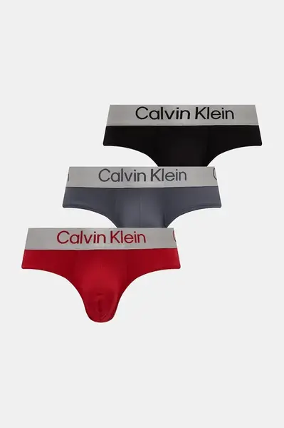 Spodní prádlo Calvin Klein Underwear 3-pack pánské, černá barva, LV00NB4122