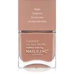 Nails Inc. Caught in the nude lak na nechty odtieň Turks and caicos beach 14 ml