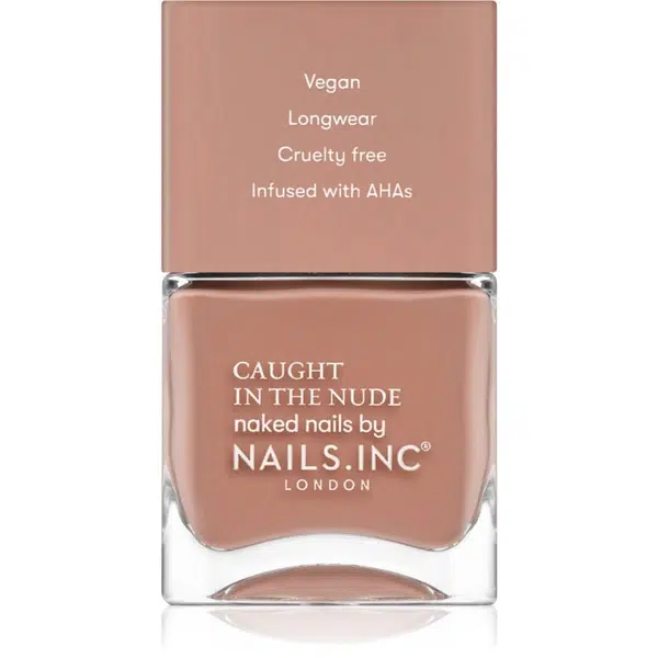 Nails Inc. Caught in the nude lak na nechty odtieň Turks and caicos beach 14 ml