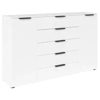 Rauch Möbel KOMODA, barvy grafitu, bílá, 160/100/42 cm