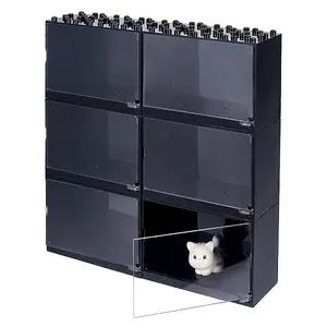 Rectangle Acrylic Minifigures Display Case