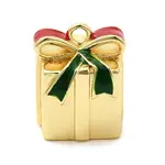 Christmas Brass Enamel Beads