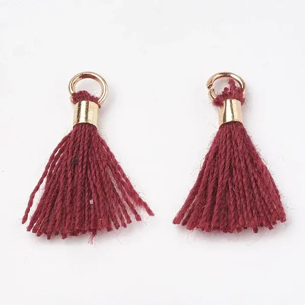 Polycotton(Polyester Cotton) Tassel Pendant Decorations