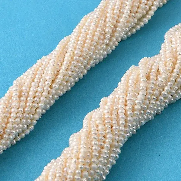 Natural Cultured Freshwater Pearl Beads Strands