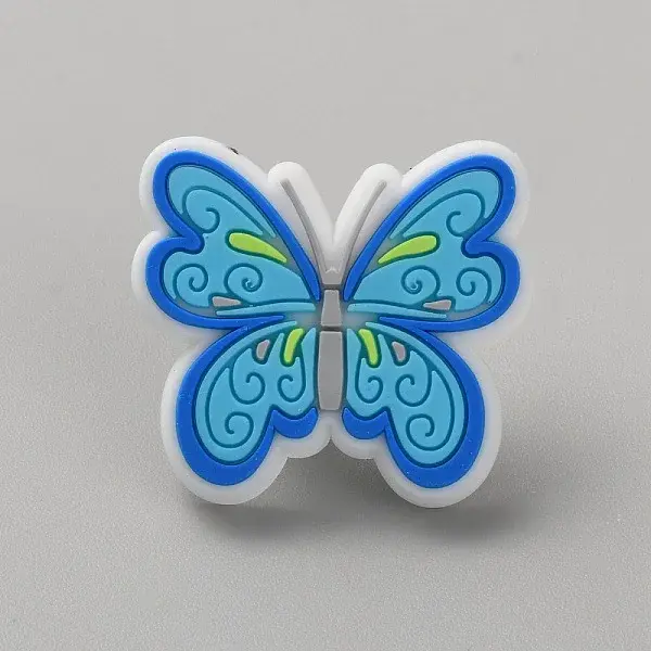 Butterfly Plastic Cartoon Style Straw Toppers