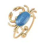 Adjustable 304 Stainless Steel Enamel Open Cuff Rings