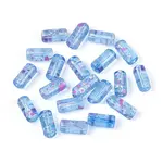 Picasso Transparent Glass Bugle Beads