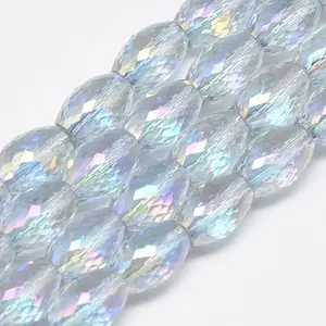 Electroplate Glass Beads Strands