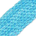 Transparent Glass Beads Strands