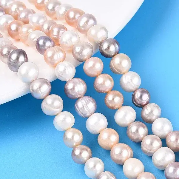 Natural Cultured Freshwater Pearl Beads Strands