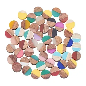 Opaque Resin & Wood Cabochons