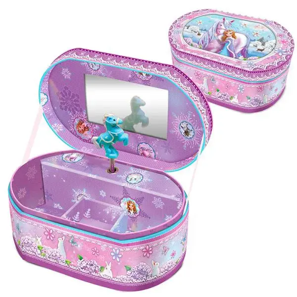 Šperkovnice s hudbou - kůň a princezna