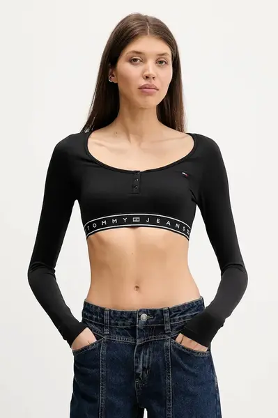 Tričko s dlouhým rukávem Tommy Jeans