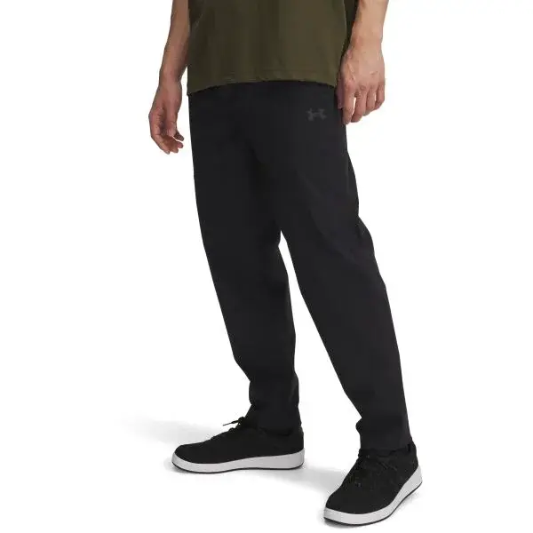 Under Armour UNSTOPPABLE TEXTURED WOVEN Pánské kalhoty, černá, velikost M