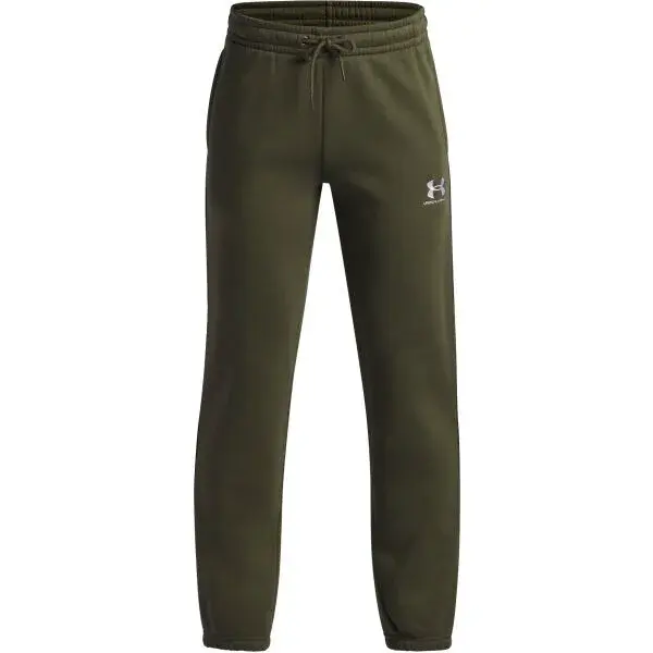 Under Armour ICON FLEECE JOGGER Chlapecké tepláky, khaki, velikost M