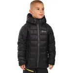 KILPI REBEKI Chlapecká zateplená bunda, černá, velikost