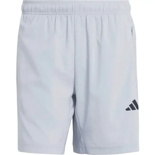 adidas WORKOUT ESSENTIALS BASE WOVEN SHORT Pánské sportovní kraťasy, šedá, velikost