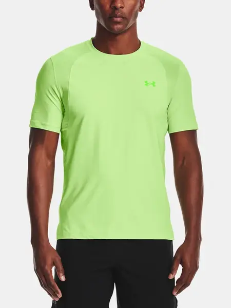 Under Armour Tričko UA IsoChill Run 200 SS-GRN - Pánské