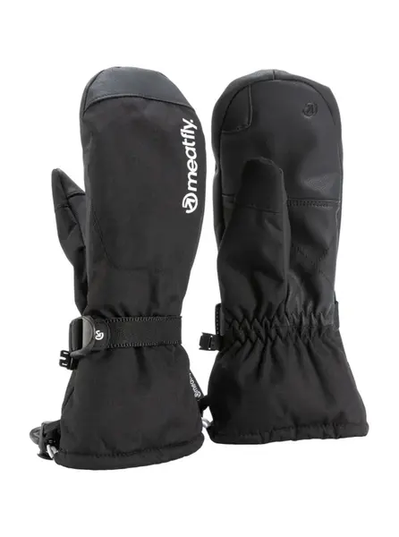 Dámské rukavice meatfly manson černá s