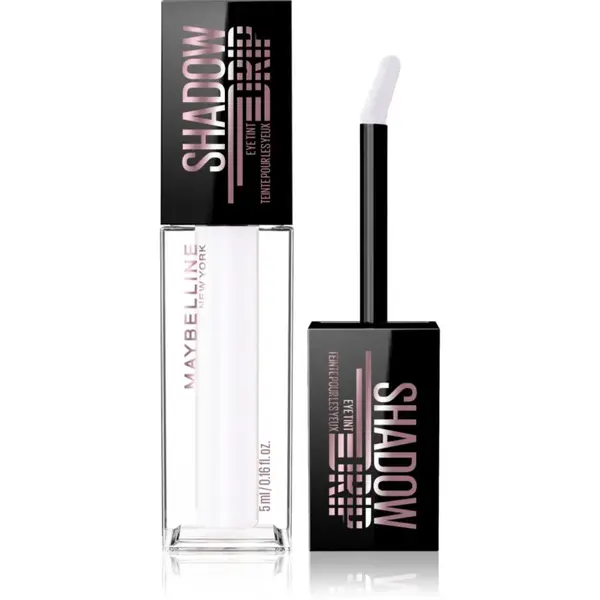 MAYBELLINE NEW YORK Shadow Drip trblietavé tekuté očné tiene odtieň 05 Silver Drip 5 ml