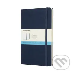 Moleskine - klasický modrý zápisník (stredný, bodkovaný)