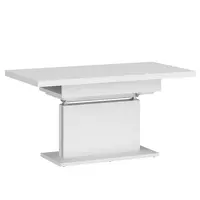 Konferenčný stolík Cortado CRTT14 s zdvihom biela alpská