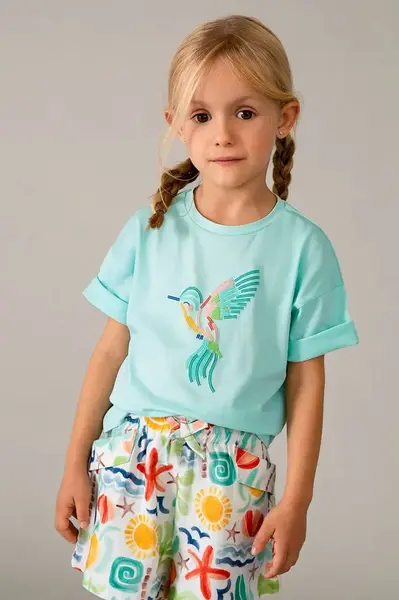 Detské bavlnené tričko Mayoral