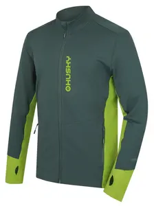 Husky Tame zip M XXL, green Pánská mikina se zipem