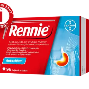 RENNIE Žvýkací tablety 96 ks