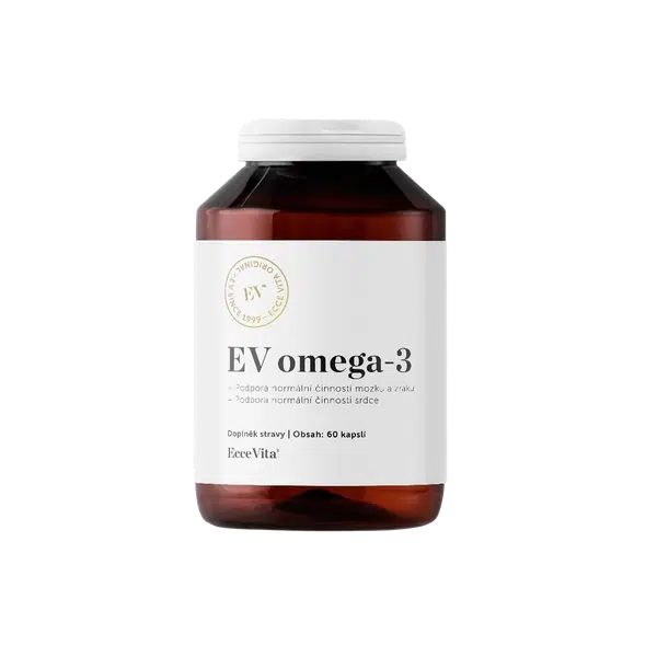 ECCE VITA EV Omega-3 60 kapslí
