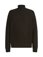 KARL LAGERFELD JEANS Sveter  tmavohnedá