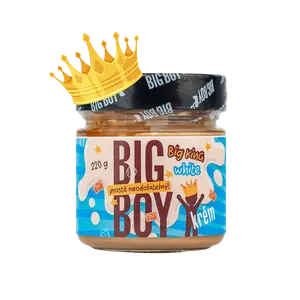BIG BOY Big King White - Krém s lískovými ořechy a mlékem 220 g