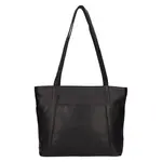 Kožená dámska kabelka cez rameno SendiDesign Marta – čierna