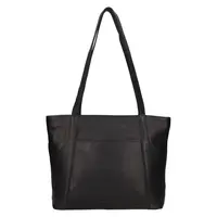 Kožená dámska kabelka cez rameno SendiDesign Marta – čierna