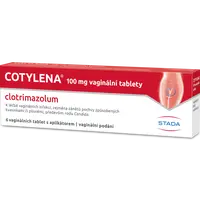 COTYLENA 100mg vaginální tablety 6 ks