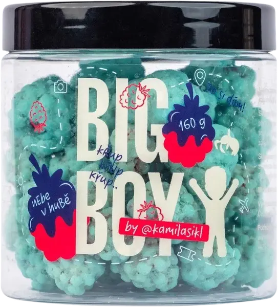 BIG BOY® Modrá malina 160 g