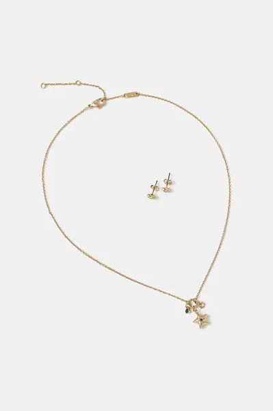 Náušnice a náhrdelník Coach