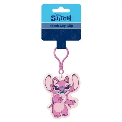 Lilo a Stitch klíčenka se světlem - Angel