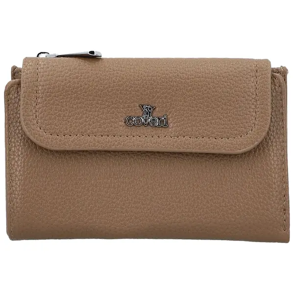 Dámska peňaženka tmavo béžová - Coveri Kenzy