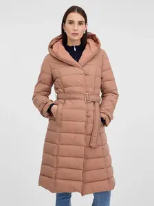 Béžový dámsky prešívaný kabát ORSAY
