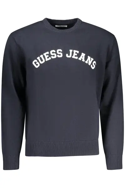 Tmavomodrý sveter Guess Jeans