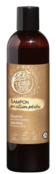 TIERRA VERDE Šampón pre citlivú pokožku 300 ml
