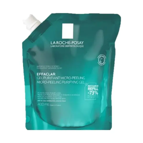 LA ROCHE-POSAY Effaclar Mikropeelingový gel náplň 400 ml