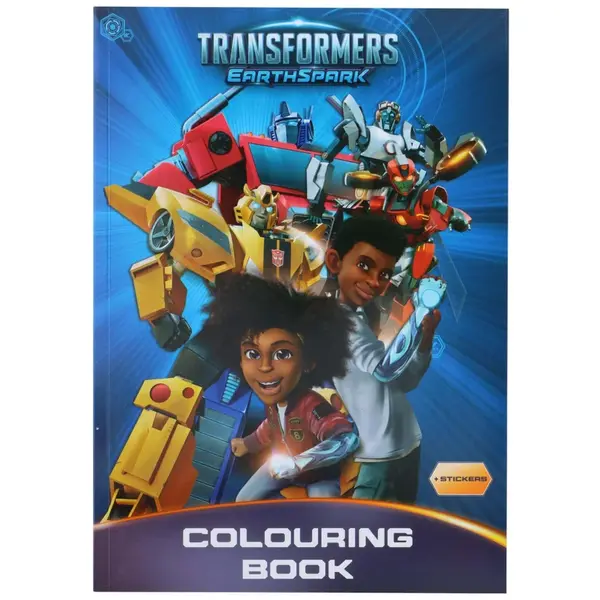 Omaľovánka Transformers A4 48strán + 2str. nálepky-MOVEO