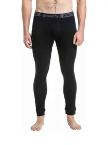 Meatfly pánské merino kalhoty Nicolas Black | Černá | Velikost M